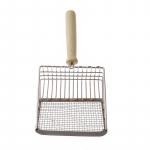 Naminio gyvūno valymo įrankis Nerūdijančio plieno Plaunamas Patogus Katės kraiko semtukas Nerūdijančio plieno Patvari Rankena Naminio gyvūno i&scaron;matų kastuvas