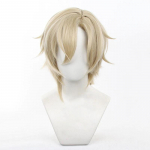 Aventurino Cosplay Perukas 40cm Ilgio chaki spalvos Žaidimo Aventurino Perukas Kar&scaron;čiui Atsparus Sintetinis Plaukas Vaidmenų žaidimo Perukai + Peruko Kepuraitė One Size