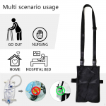 &Scaron;lapimo surinkimo mai&scaron;elis reguliuojamas nevalingiems pacientams, lauko vežimėliams juoda