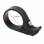 Vienos pavaros grandinės apsauga Reguliuojamas grandinės kreiptuvas Apsauga nuo grandinės nukritimo Pavarų kreiptuvas Deflektorius 31.8mm