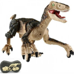 Žaislas - Dinozauras - Raptor Velociraptor - Elektrinis nuotolinio valdymo pultas - &Scaron;viesos - Įkraunamas