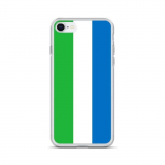 iPhone dėklas - Daugiaspalvis - Siera Leonės vėliava - Lankstus - Suderinamas su iPhone 6 Plus