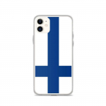 Telefono dėklas Suomijos vėliava - iPhone 11