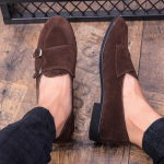Tendencija Vyri&scaron;ki Zom&scaron;os Odos Vairavimo Batai Prekės ženklo Dizaineris Vyri&scaron;ki Smailianosiai Vienuolio Dirželio Vestuvių Vakarėlio Suknelė Formali Avalynė Zapatos Hombre 38