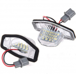 Hotimp Honda Honda Honda 18 LED 18 Apskritimai x 2 Valstybinio numerio ap&scaron;vietimas Žingsnis