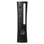 Priekinio skydelio pertvaros priekinio skydelio korpuso dangtelio apsauginis apvalkalas, skirtas Xbox 360, juodas
