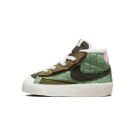 Nike Blazer Mid 77 TD Aliejinės žalios spalvos Kūdikių sportbačiai Balti Vidutinio alyvuogių plieno žalios spalvos DO5218-331 22