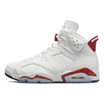 Air Jordan 6 Retro Red Oreo Vyri&scaron;ki sportbačiai Balti University-Red Juodi CT8529-162 42.5