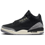 Air Jordan 3 Retro Off Noir Moteri&scaron;ki sportbačiai Juodi Kokoso pienas Cementinės pilkos spalvos CK9246-001 36