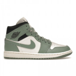 Air Jordan 1 Mid Jade Smoke Moteri&scaron;ki sportbačiai Žali Buriniai Antracito BQ6472-130 43
