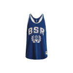 Under Armour Project Rock Spausdintas Rankovių Neturintis Džemperis Vyri&scaron;ki Vir&scaron;utiniai Drabužiai Phantom-Blue 1376942-471 XXL
