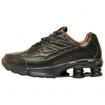 Nike Shox Ride 2 Premium Juodi &Scaron;viesūs Briti&scaron;ki Tan Unisex Sportbačiai HV4447-010 42.5