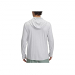 Under Armour Su gobtuvu Lauko sporto ilgomis rankovėmis kvėpuojantis vėjui atsparus apsaugantis nuo saulės striukė Vyri&scaron;ki striukės Pilka 1390052-014 L