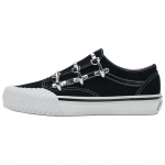 Karina Rozunko x Vans Premium Old Skool Vintažas Susitinka Su Moderniais Vyri&scaron;kais Sportbačiais Juodi Balti Rožiniai VN000EGXBA2 35