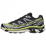 Salomon XT-6 Skyline Patogūs Mink&scaron;ti Bėgimo Takais Batai Unisex Sportbačiai Juodi Geltoni 479774 36