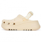 Crocs Eva Neslystantys Atsparūs Dilimui Mediniai Batai 5Cm Unisex Mediniai Batai Smėlio Spalvos 208365-108 39-40