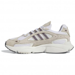 Adidas Originals Ozmillen Patogus audinys Smūgio absorbcija Patvarūs žemi kasdieniai bėgimo bateliai Unisex sportbačiai Balti pilki IF6893 36⅔