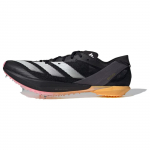 Adidas Adizero Ambition Patogus kvėpuojantis audinys Žemi takų bėgimo batai Unisex sportbačiai Juodi Balti IG9905 41⅓