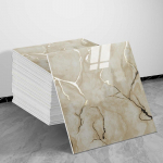 Auksu kniedytos koliažinės imitacinės plytelės sienų lipdukai virtuvės sienelės, vonios kambario ir svetainės dekorui, lipnūs putų lipdukai 30 PCS