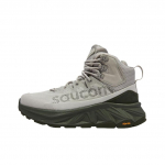 Saucony Trigon Ultra universalūs patogūs vandeniui atsparūs at&scaron;okantys vidutinio auk&scaron;čio bėgimo bateliai Unisex bėgimo bateliai Pilki S28248-4 38
