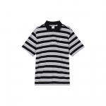 Nike Club Retro Dryžuoti Laisvalaikio Trumpomis Rankovėmis Polo Mar&scaron;kinėliai Vyri&scaron;ki Vir&scaron;utiniai Drabužiai Juodi FN3897010 L