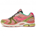 Jae Tips x Saucony ProGrid Triumph 4 Flowers Pack - Persikiniai Unisex Sportbačiai Rožinis Lapas S70966-2 44.5
