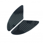 2 vnt. Motociklo bako kelio trinkelė retro dujų kuro bako gumos lipdukai pagalvėlės kelio rankenos apsaugos apvalkalas motociklo dalis juoda