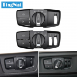 Priekinis žibintas sukamojo rūko žibinto mygtuko priekinių žibintų jungiklio dangtelis, skirtas BMW 1 2 3 4 X1 X2 serijai F20 F45 F30 F31 F48 F39 Button B