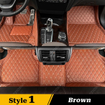Car floor mats for Toyota HILUX 2015 2016 2017 2018    foot Pads automobile interior accessories Left hand drive ruda