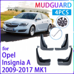 4 vnt. automobilio purvasaugiai, skirti Opel Insignia A 2009&ndash;2017 m. MK1 purvasaugis purvasaugis, sparnas, purvasaugis, auto Fit Before Facelift