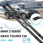 BMW 2 serijos Gran Tourer F46 216i 2014~ Priekinių galinių valytuvų komplektas &Scaron;epetėliai Automobilio langai Priekinis stiklas Rear Wiper