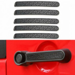 Door Grab Handle erts Cover Decoration Trim for 4-Door Jeep Wrangler JK 07-17