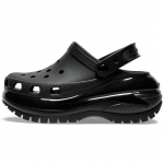 Crocs Mega Crush Clog EVA Classic Crush Sandalai 6,1 cm Unisex Juodi 36-37 juoda