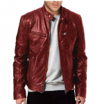 Striukė Vyri&scaron;ka Motociklo PU Striukė Slim Fit Striukės Rudens užtrauktukas Vėjui atsparus odinis paltas Vyri&scaron;ki drabužiai Didelio dydžio 9XL ruda