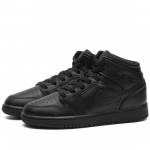 Air Jordan 1 Mid GS Triple Black 2022 Retro sportbačiai 554725-093 EU 36 juoda