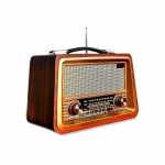 Retro Ne&scaron;iojamas Radijas Belaidis Bluetooth Garsiakalbis Stereo AM/FM Radijo Imtuvas Grotuvas USB TF AUX MP3 Klasikinis Stilius