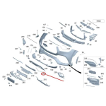 Priekinio buferio apdaila Mercedes-Benz W167 (2020-2025) Rambo