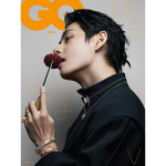 GQ - V (BTS) VIR&Scaron;ELIS [2026 m. vasario numeris] Su vertimu D TYPE gray