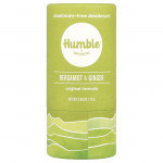 &bdquo;Humble Brands&ldquo;, dezodorantas be aliuminio, bergamotės ir imbiero, 2,65 uncijos (75 g)