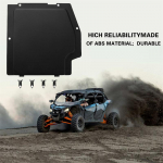 Akumuliatoriaus dangtelio rinkinys BRP Can-Am Maverick X3 Max R Rr 4X4 Xmr Xds Xrc Xrs Ds Rs Turbo Dps 900 2017-2025 Juoda plastikinė plok&scaron;tė