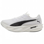Puma Deviate Nitro Elite 4 Balti Juodi Vyri&scaron;ki Sportbačiai Juodi------Savybės 312127-05 40.5