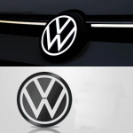 VW VOLKSWAGEN Naujas VW ap&scaron;viečiamas ženklelis &scaron;viesa GOlf7/7.5/8/passat/Jetta/polo/Taos/Touran/T-Roc/T-CRoss/Arteon Golf8