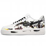 Nike Air Force 1 Low top Skateboard Shoes Unisex Black White CW2288-111(Team400-) 36.5