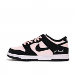 Nike Dunk amortizacija dengimas neslystantis žemas vir&scaron;us riedlenčių batai moteri&scaron;ki juodi rožiniai CW1590-100(Komanda59-) 35.5