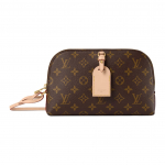 Louis Vuitton Tag Me Pouch Rudo Monogramos Drobės Moteri&scaron;kos Piniginės M26787 Basic Set (Bag+Dust Bag)