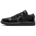 Jordan 1 Low Se Patentinis dramblio kaulo juodas moteri&scaron;kas HJ7743-010 36