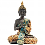 Budos statula Tailandas Skulptūra Derva Rankų darbo Budizmas Hinduizmas Feng &Scaron;ui Figūrėlė Meditacija Namų Dekoro Ornamentas