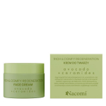Nacomi Turtingas ir Patogus Regeneruojantis Veido Kremas Avokadas, Keramidai 40ml