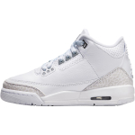 Jordan Air Jordan 3 Low top Children's Basketball Shoes White Gold Unisex DM0967-111Nike 38 white