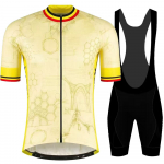 Belgija 2026 Prancūzijos turo dviratininko mar&scaron;kinėlių rinkinys Dviratininko Wout Van Aert TDF apranga Vyri&scaron;ki plento dviračio mar&scaron;kiniai Kostiumas Dviratininko &scaron;ortai su petne&scaron;ėlėmis MTB XS